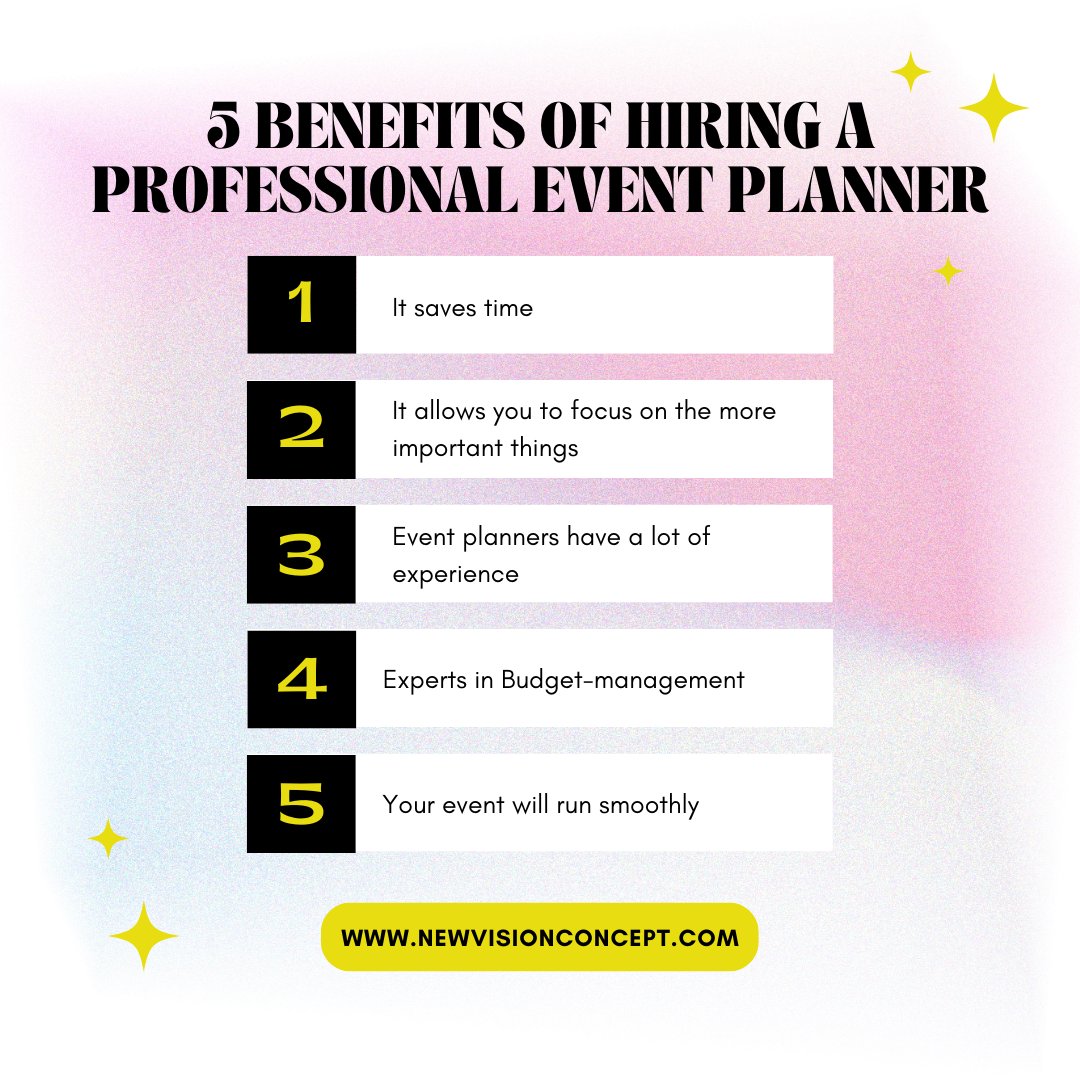 AgencyNvc's tweet image. Think having an epic party is too hard to plan? Hire a professional event planner &amp;amp; save yourself some stress &amp;amp; get all the benefits of a party done right! #eventplanning #professionaleventplanner