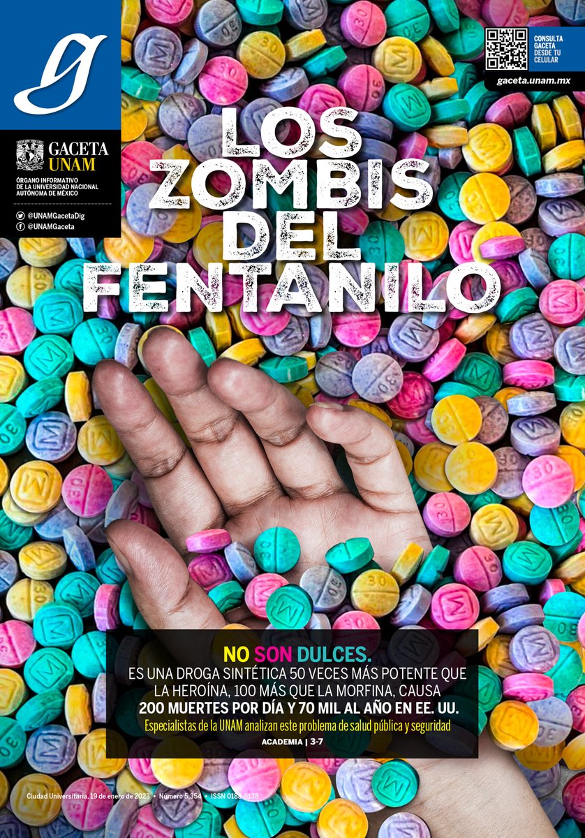 Gaceta_UNAM's tweet photo. Hoy en #GacetaUNAM

- Fentanilo: ¿Qué es, y cómo afecta al cuerpo?
- De analgésico a droga letal.
- Conoce los principales eventos astronómicos del año.

https://t.co/zcln1K0Q5D https://t.co/fiDrBfoM1H