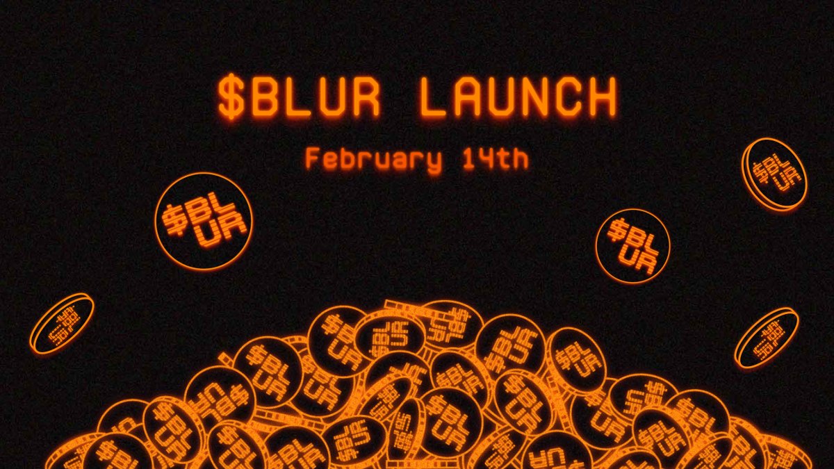 $BLUR is launching February 14

We know this is past our initial estimate of January and we’re sorry for the delay. We’re trying new things and the extra two weeks will allow us to deliver a launch that hasn’t been done before. Airdrop 3 will continue until then.