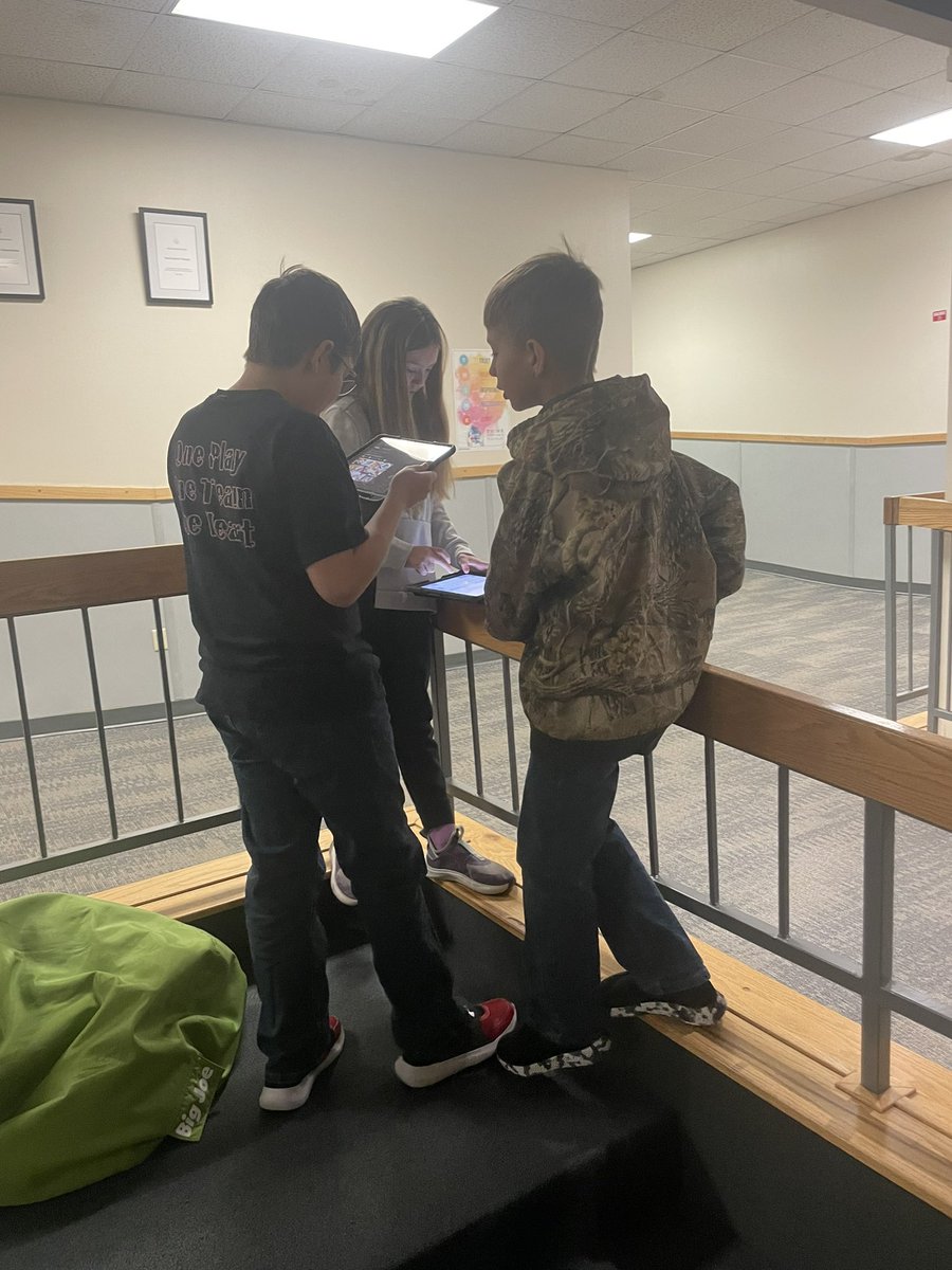 annamvandelft's tweet photo. Students began writing scripts for their green screen projects using our Mark Twain award nominee book and future author visitor @stacymcanulty book Millionaires For The Month. @KCR1SCHOOLS https://t.co/48DXQJq0YR