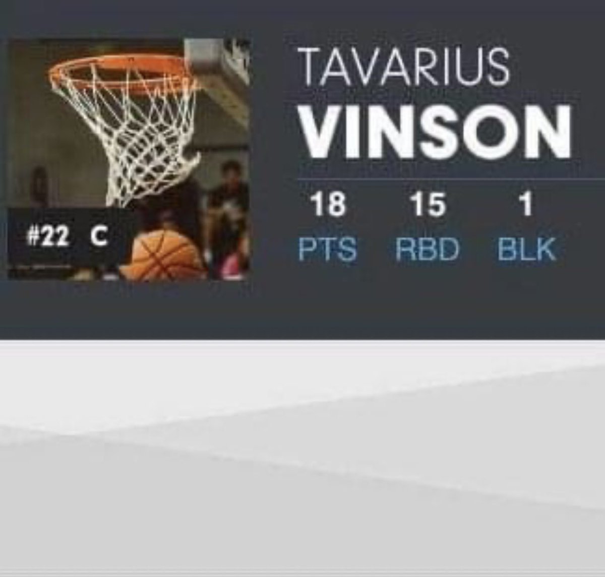 Good Work Big Fella <a href="/VinsonTavarius/">Tavarius Vinson</a>