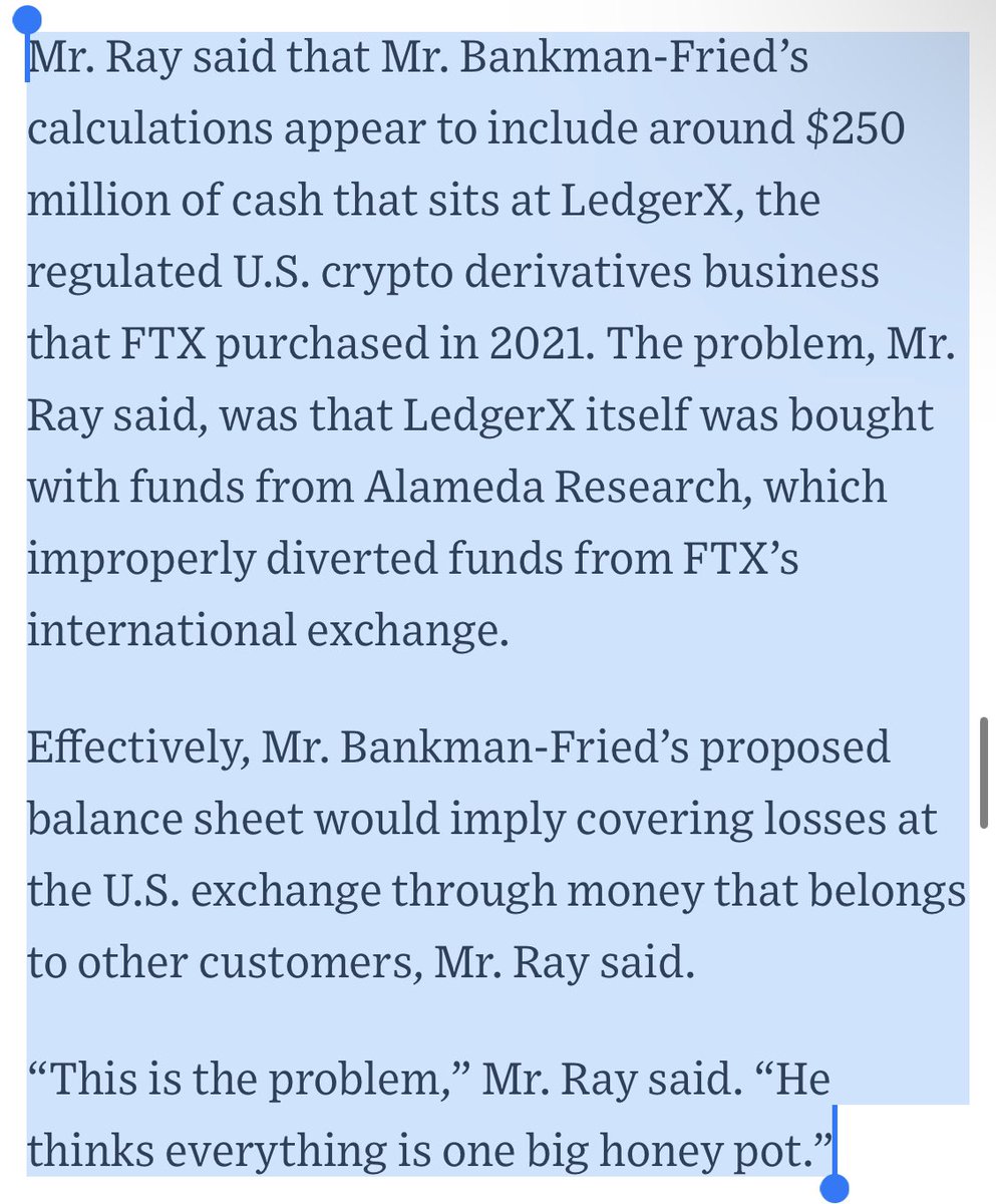 AutismCapital's tweet photo. ICYMI: John J Ray III, the current CEO of FTX overseeing the bankruptcy, responds to Sam Bankman-Fried’s Substack claims that FTX US is solvent and should be reopened. 

 https://t.co/ny4VzNM9Fp https://t.co/uPKJGgaCLG