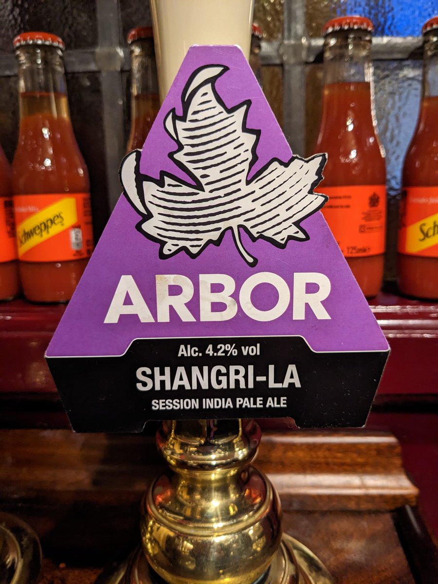 Tonight's super hoppy guests: first time on our pulls; Tyneside's <a href="/TwoByTwoBrewing/">TwoByTwo</a> and a firm favourite from <a href="/ArborAles/">ARBOR</a>. We're also on our last barrel of Snowflake ❄️ 🍻