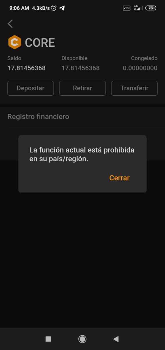 Freddy10002888's tweet photo. @Coredao_Devs unlock the core for cuba. https://t.co/chd21zbJ9M