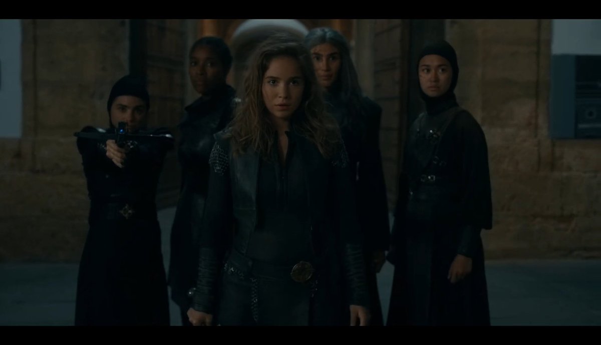 warriornunnext's tweet photo. What's #WarriorNun @PrimeVideo ?
.POWER OF WOMEN !
.Cinematography ↗️↗️
Spectacular stunt chorégraphy 
.A natural love story between two women! one represents the fear of acceptance and the other the search for her identity
What's religion?
PRIME SAVE WARRIOR NUN #SaveWarriorNun https://t.co/ZMPEi1BeSU