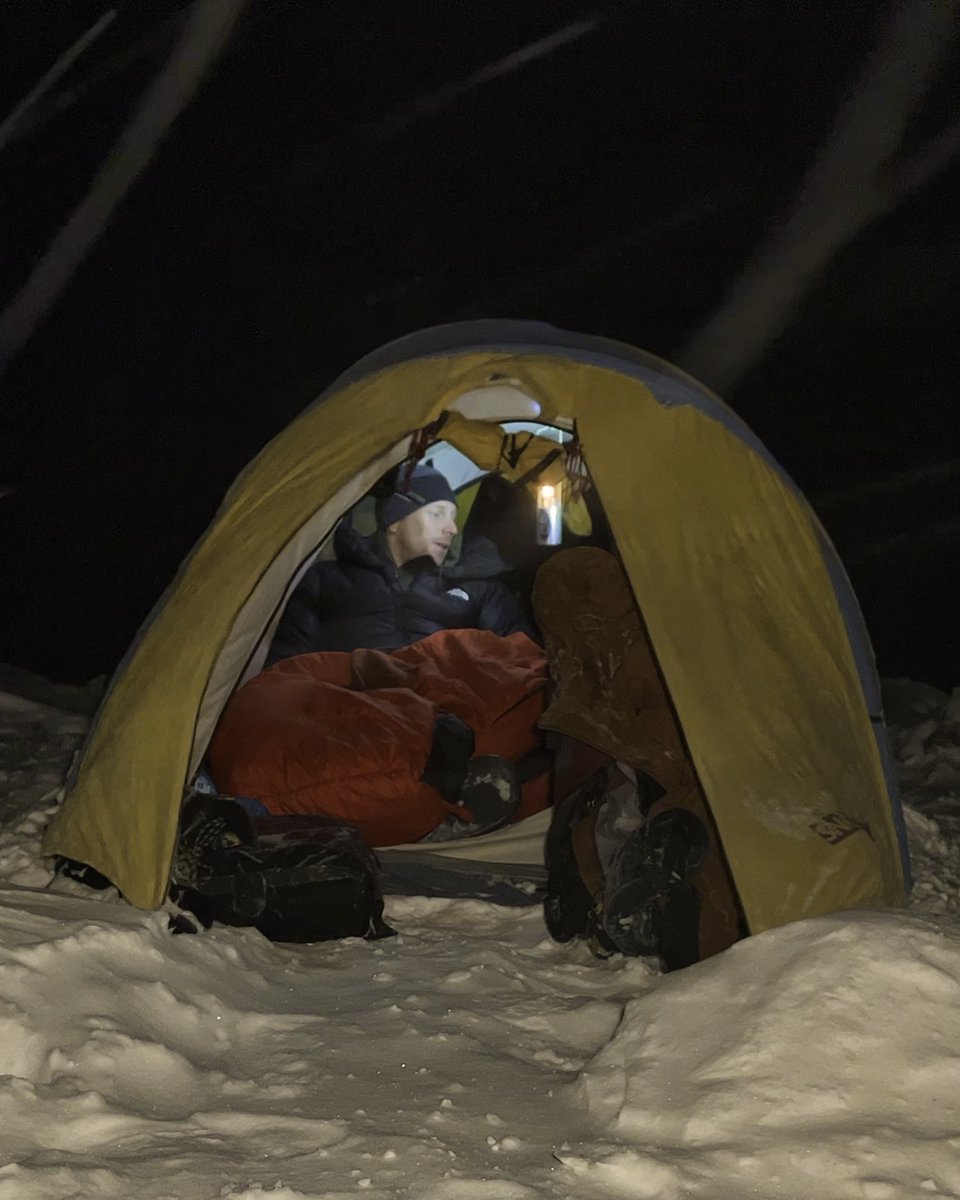 MartyMorissett3's tweet photo. The cold harsh reality of winter backpacking in the mountains. The days are short and the nights are long so you spend a tone of time just hanging out in your tent waiting for morning.

Having good company makes the world of difference!

#winter #wintercamping #winterbackpacking https://t.co/0FSzUBBtOd