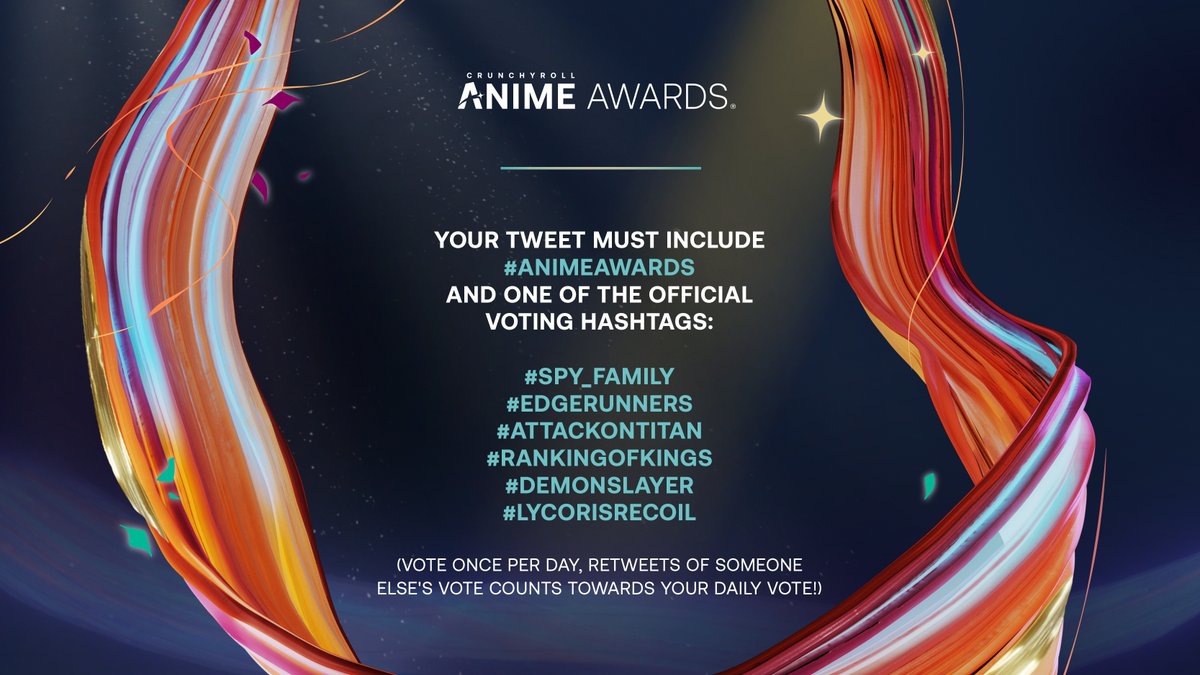 Anime Awards 2022 Vote Now! 