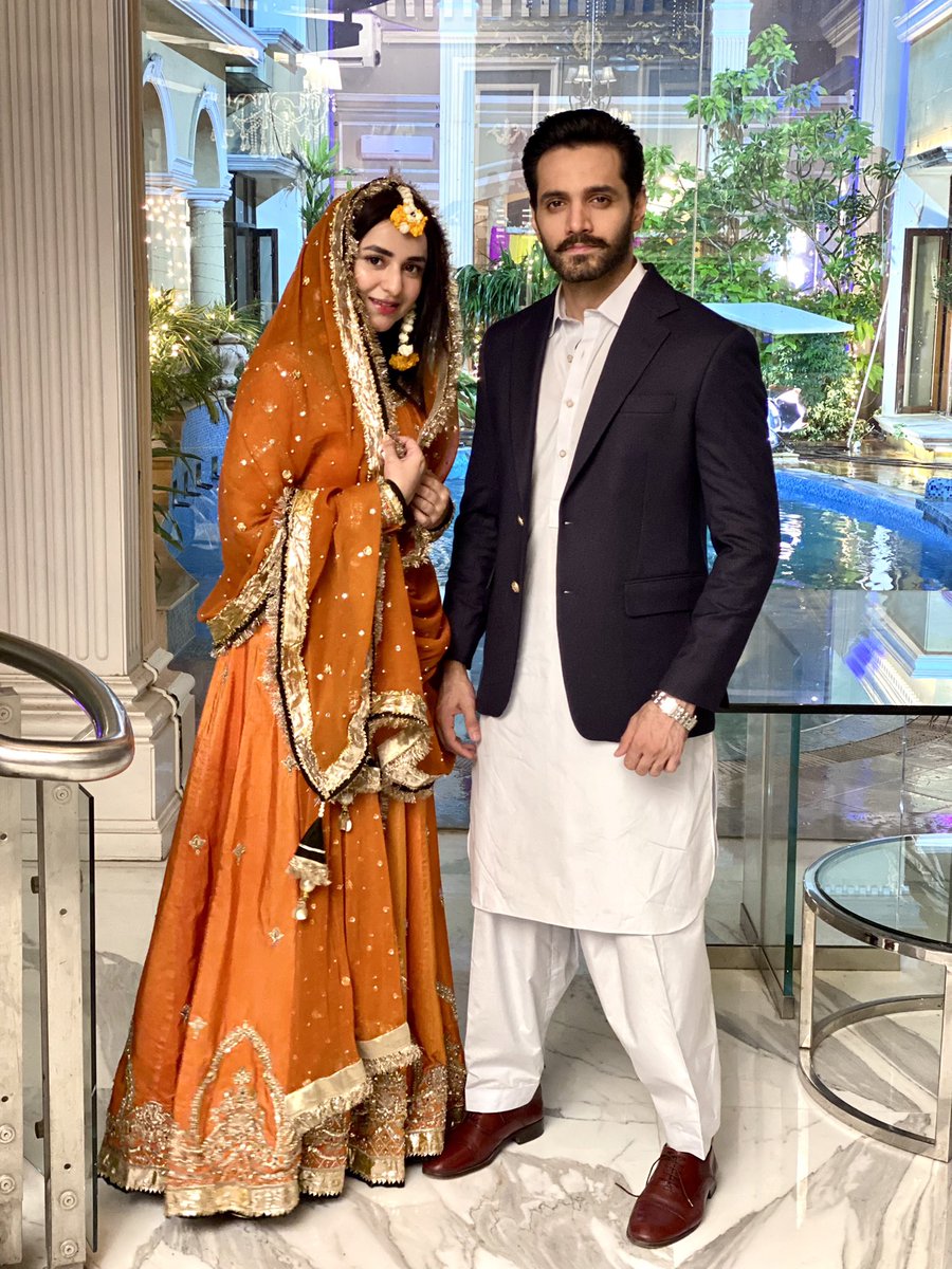 Hello 👋 from Merub and Murtasim #YumnaZaidi #wahajali #TereBin