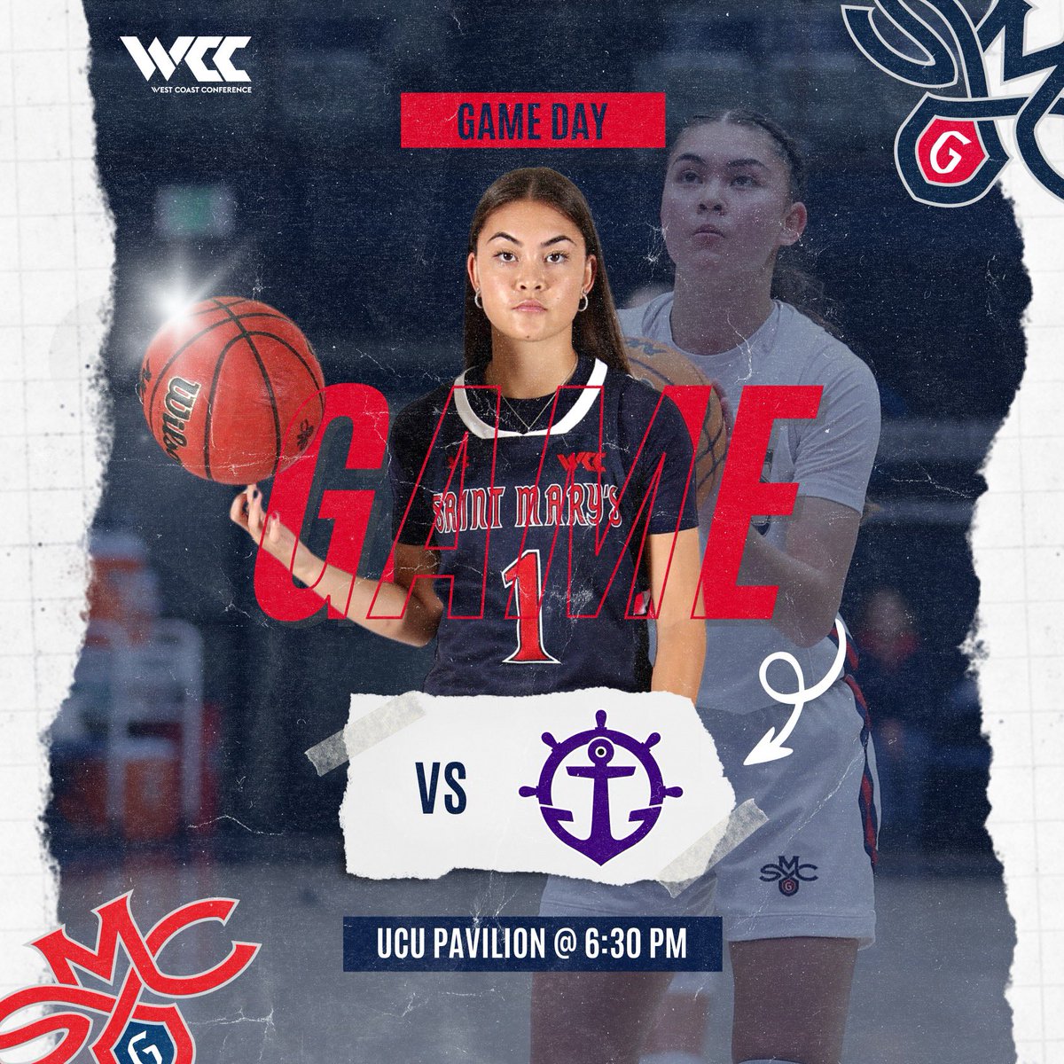 It’s GAME DAY in Moraga!! We take on the Portland Pilots tonight at 6:30 pm!! #GaelsRise 

🖥️ bit.ly/3XHmbwd
📊 bit.ly/2SXnV3Q
🎟️ bit.ly/3khfwdB