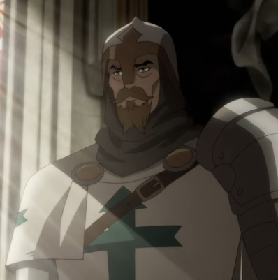 O Arqueiro verde em "Batman: The Doom That Came To Gotham".