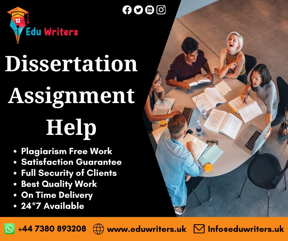 Eduwritersteam's tweet image. Be confident! Because you choose our Dissertation Assignment Help Services.

Order Now.

#dissertationassignmenthelp #onlinedissertationhelp #onlinedissertationassignmenthelp #onlinedissertationassignmenthelpservice #dissertationassignmenthelp #dissertationassignment #eduwriters