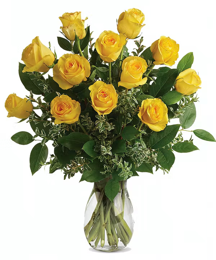 Send a beautiful ray of sunshine into someone's day with our gorgeous Ecuadorian roses! 💛  

#pughsflowers #yellowroses #ecuadorianroses #valentineflowers #memphisflorist #samedayflowerdelivery
✨Pughs.com