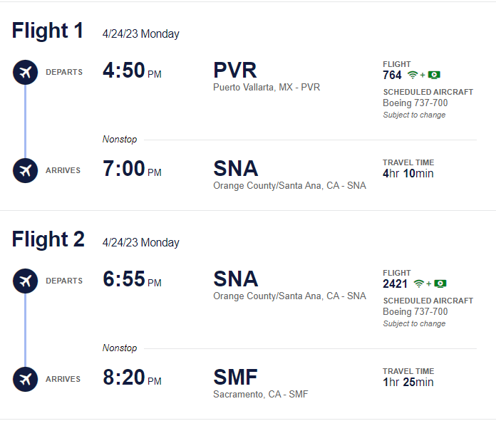 Z_tweets_'s tweet photo. Hey @SouthwestAir can you make some sense out of this flight change you just made? Do you throw passengers from plane to plane in the air now or is there another secret to getting on a flight that leaves 5 minutes before we get there? https://t.co/tGTXkUDxAn
