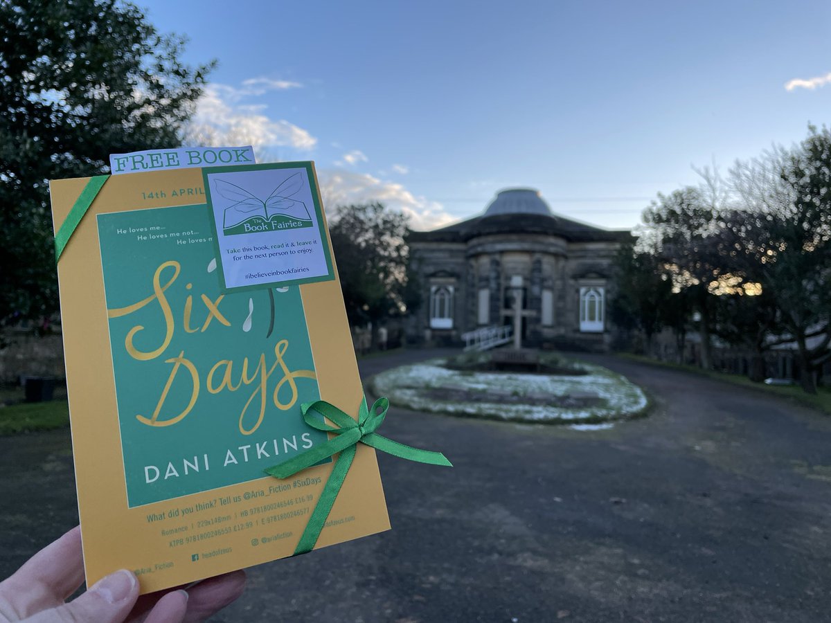 Jennife09761350's tweet image. “I sat in his empty flat for a long time”

The Book Fairies are excited to share a new read from #DaniAtkins - who will be lucky enough to find a copy of #SixDays in #Portobello #Edinburgh?

#ibelieveinbookfairies
#HeadofZeusBookFairies