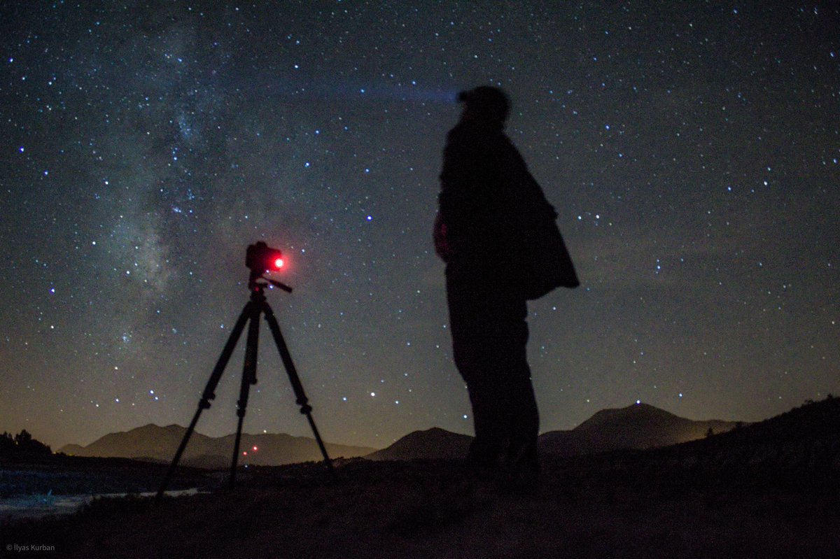 #Astrophotography #milkyway @AstroPhotoTurk 
Canon 1300d canon 18 55 kit lens
15' ıso 6400 09/2022