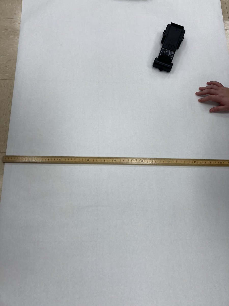 We are simulating how a boat crosses a river.  They are collecting data that they will use to draw a picture (to scale) of the motion of the boat.  <a href="/JohnZesiger/">Dr. John W. Zesiger</a> <a href="/trtomasko/">Dr. Tracie Tomasko</a> <a href="/MV_Knights/">Moshannon Valley SD</a> #MVReEnergized