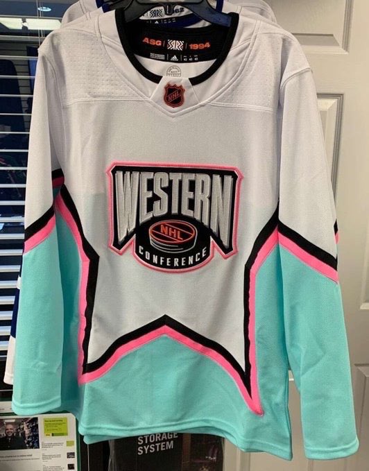 The NHL All-Star game sweaters are a thing of beauty. Thoughts