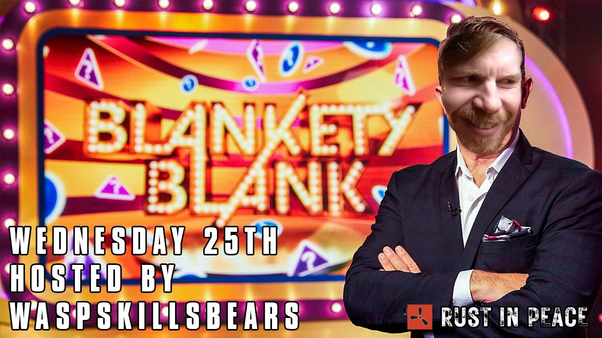 stevenrankin's tweet photo. @BalmerLive @waspskillbears I loved playing it too and @waspskillbears is such a fun host that right the next day I asked him to host Blankety Blank.  Knew he was the man for the job. looks great in a suit. #blatantplug https://t.co/BkJNnBKzgL