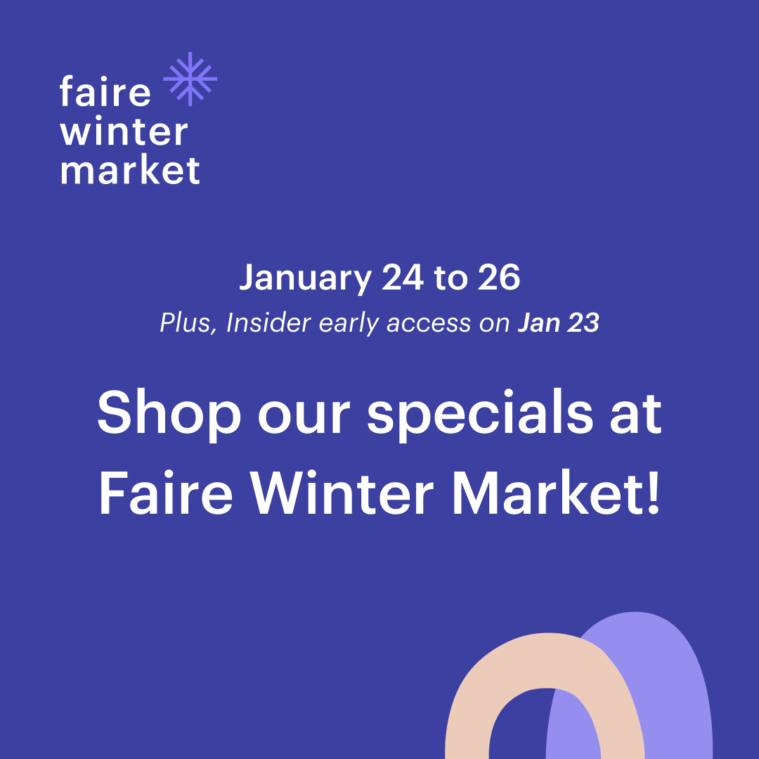 ticketchocolate's tweet photo. Hey resellers! Join Faire's Winter Market next week to shop promotions from thousands of independent brands, including ours! We'll see you there!
#ticketchocolate #faire #fairewintermarket #wholesale #brands #productpromotion #chocolatelover #chocolate #dessertlover #gift #yummy https://t.co/0ndKl4zKxr