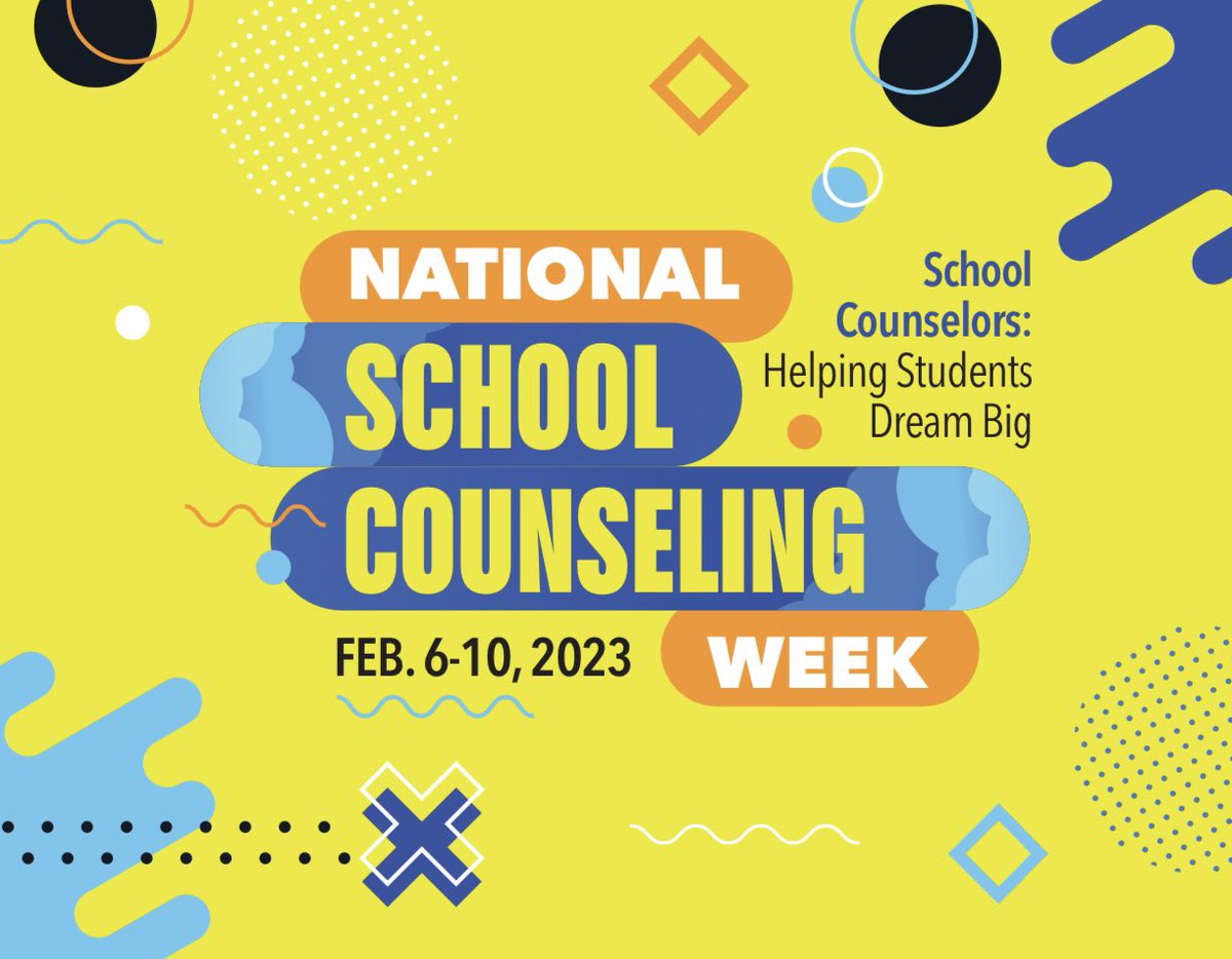 We are less than a month away from National School Counseling Week. This week highlights the tremendous impact that SCs have on helping Ss achieve school success. How will you celebrate #NSCW23? 

#gsca #engage #exchange #elevate #empower #equity  
#Advocacy #NCSW23