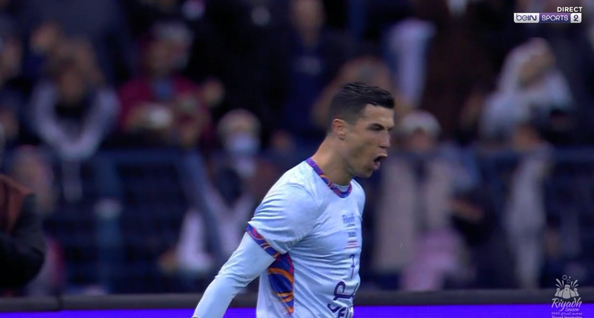 ArobaseGiovanny's tweet photo. LE PREMIER SIIUUUUUUUU DE CRISTIANO RONALDO EN ARABIE SAOUDITE 🔥 https://t.co/v0et8nxNXJ