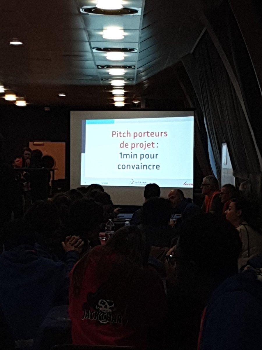 inria_grenoble's tweet image. C&apos;est au tour des porteurs de projets #innovation #hackAtech2023 de présenter en 1min leur idée 💡