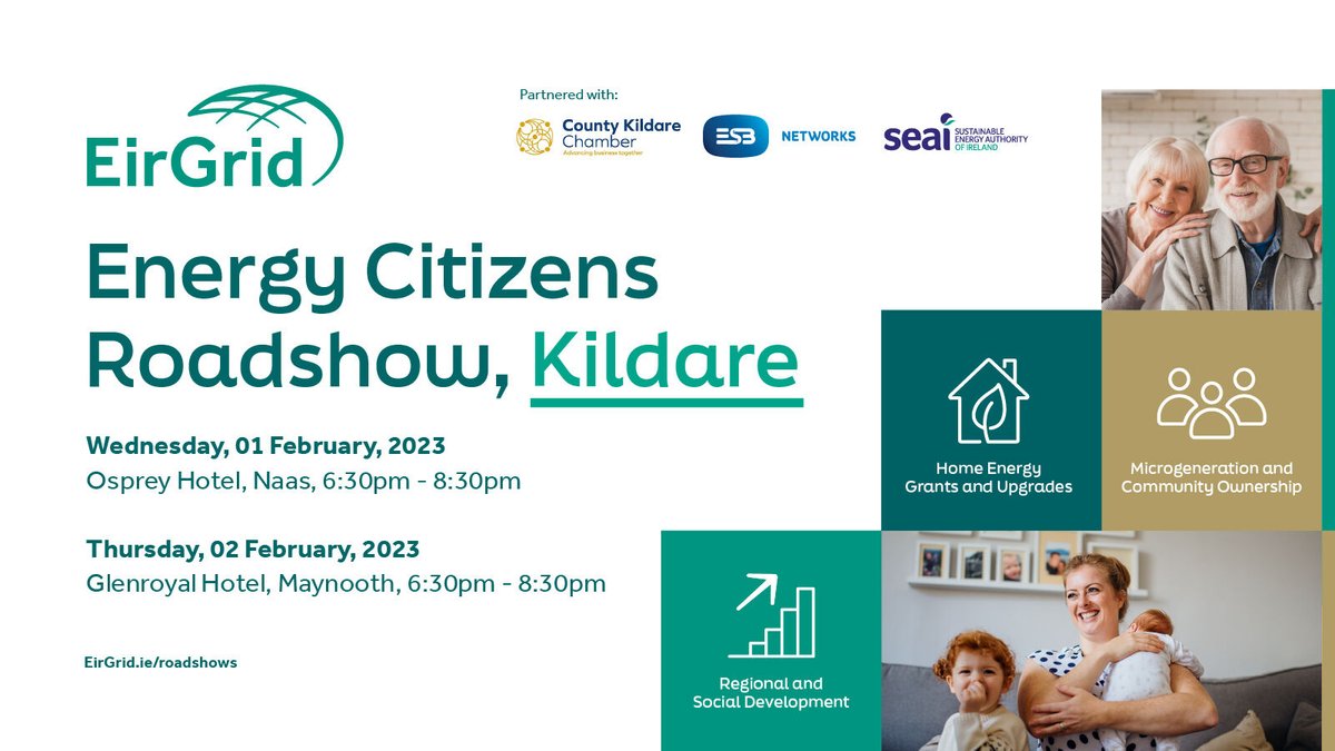 Join us at the Energy Citizens Roadshow on the 2nd of February in the Glenroyal Hotel, Maynooth from 6.30pm-8.30pm. We will be available to discuss our low-rate finance options for Green Home Improvements and purchasing Electric & Hybrid Vehicles. More👉bit.ly/3wfike8