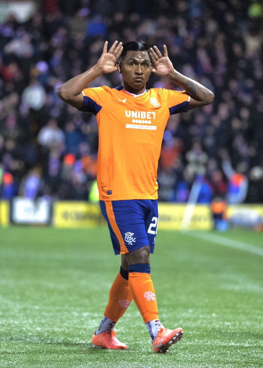 Alfredo Morelos tweet media