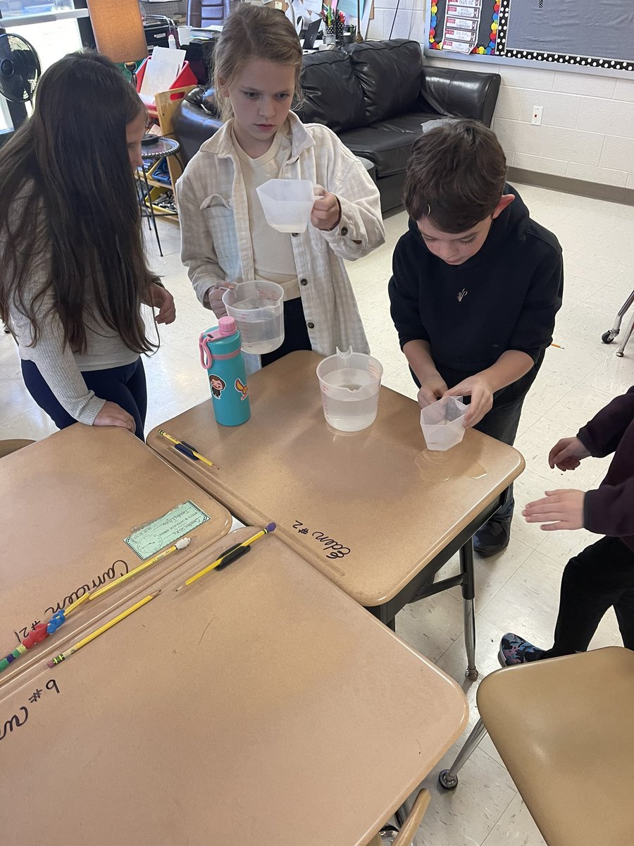 Snyder3rd's tweet photo. Learning about liters and milliliters. #KingHenryDiedDrinkingChocolateMilk https://t.co/bGI69R7KBy
