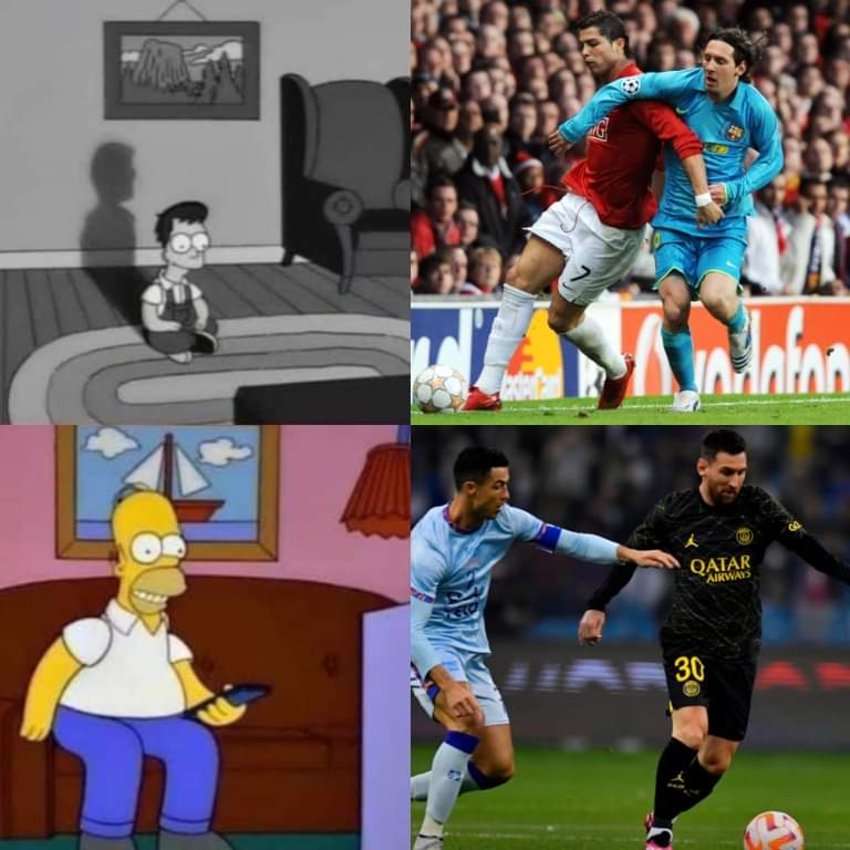 eguezcandia7's tweet photo. TODOS los que crecimos viendo la rivalidad entre Messi y Cristiano. JUSTO EN LA INFANCIA. https://t.co/1ZKSFG99Rp