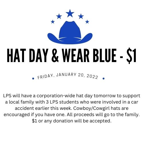 bcs_asstsupt's tweet photo. #LPSelma - Bring $1, wear a hat and blue and support a local family. https://t.co/prCgUh9BAg