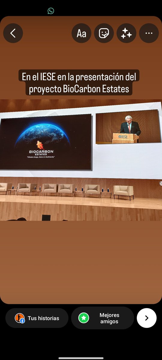 gonZaloVarasR's tweet photo. En la presentación del proyecto #BioCarbonEstates https://t.co/7aqudUNISC