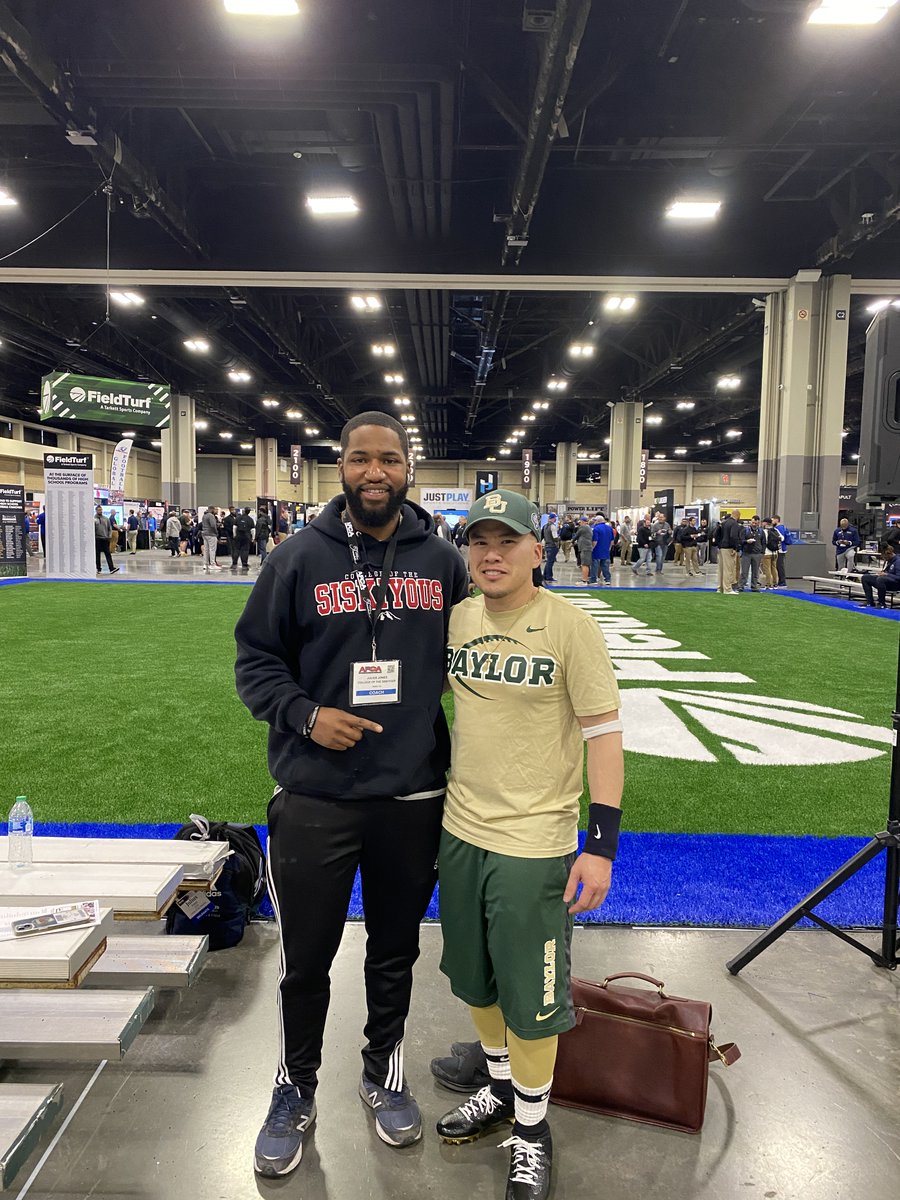 I caught up with my former Calvert Hall College HS colleague Julius Jones last week at the American Football Coaches Association Convention <a href="/weareafca/">AFCA</a>. Coach Jones is currently the Head Track and Field Coach and Assistant Football Coach at the College of the Siskiyous in CA.