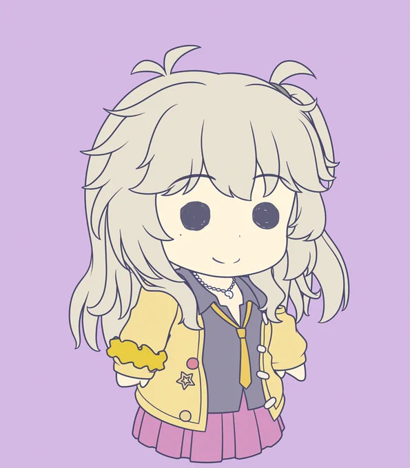 たまには立ち絵の進捗とかあーしちゃんはあの雰囲気を再現するのが難しい 