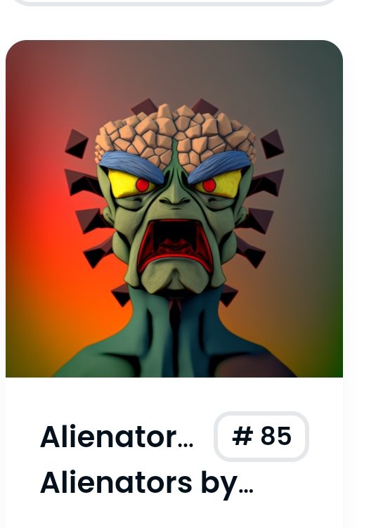 clet0o's tweet photo. Alienators × Stupid NFT mutation
❤️‍🔥❤️‍🔥❤️‍🔥 @Monster_Beasts https://t.co/pl2BJidILr