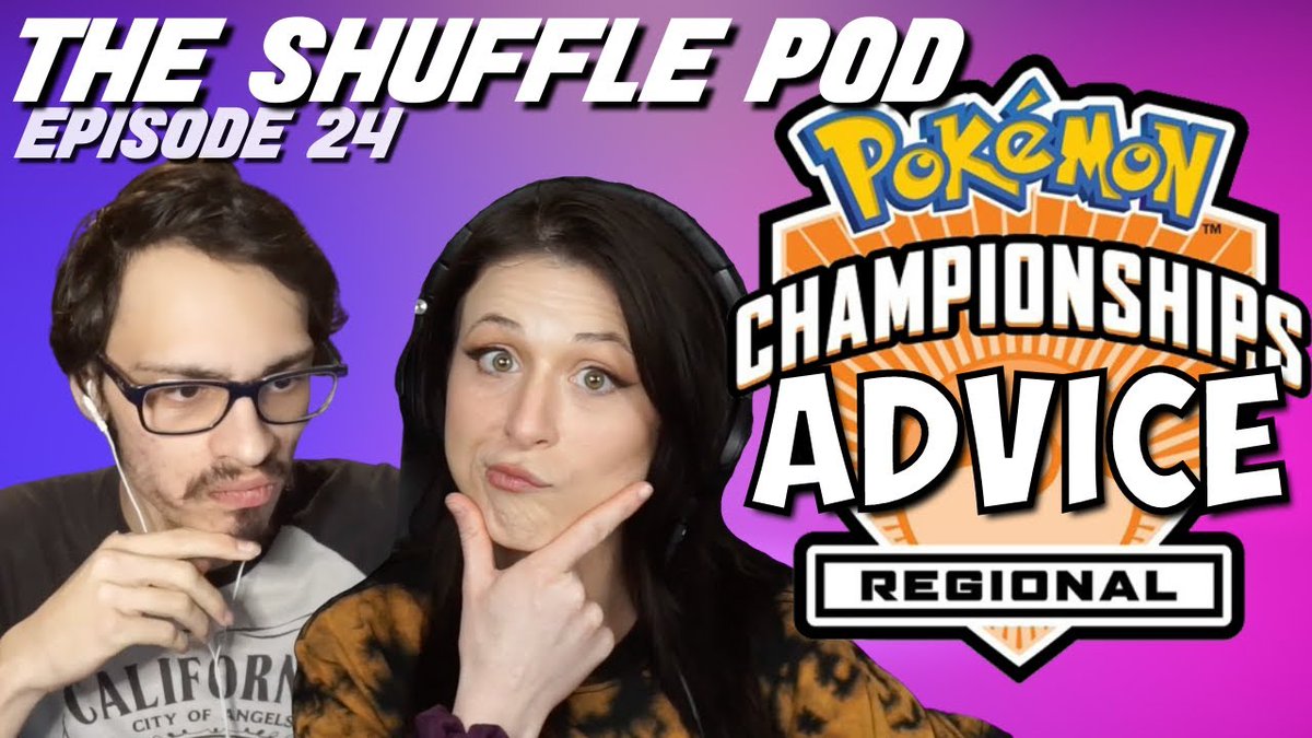 CriticalHitTCG's tweet photo. A new episode of @TheShuffleSquad's Shuffle Pod is up! @linty_rosecup and @littledarkfury are joined by special guest @piperlepine to talk about Regionals! Be sure to check it out: https://t.co/yocOmMrnFo. Links for Apple and Spotify are below ⬇️⬇️⬇️ https://t.co/nz4j2GG16e