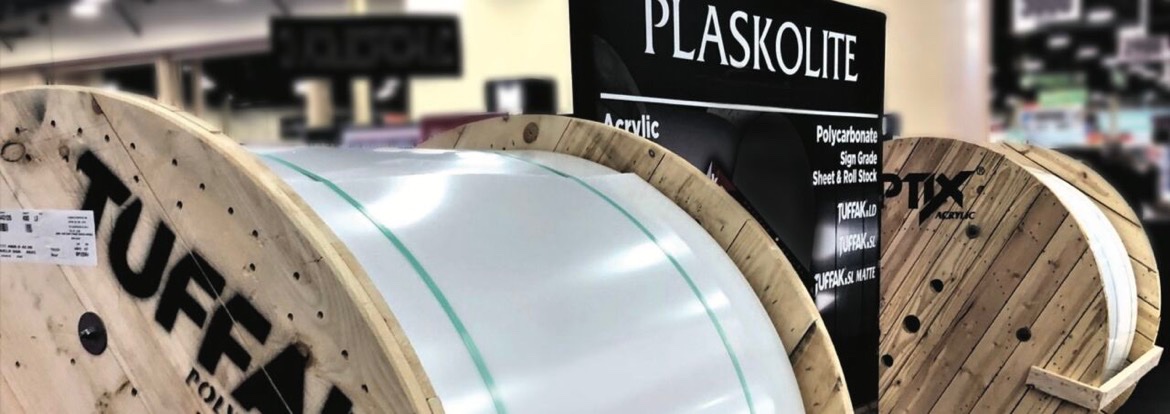 Contact Farco Plastics Supply for PLASKOLITE #OPTIX and #TUFFAK Reel Stock for your Architectural Signage material needs!

#Plaskolite #ReelStock #FarcoPlastics