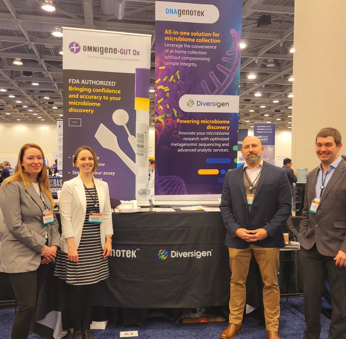 dnagenotek's tweet photo. We are live on location at the ASCO Gastrointestinal Cancers Symposium! #GI23

Stop by our booth to chat with us about the first and only FDA authorized self collection device for #gutmicrobiome. https://t.co/Fpfo4TZD3v