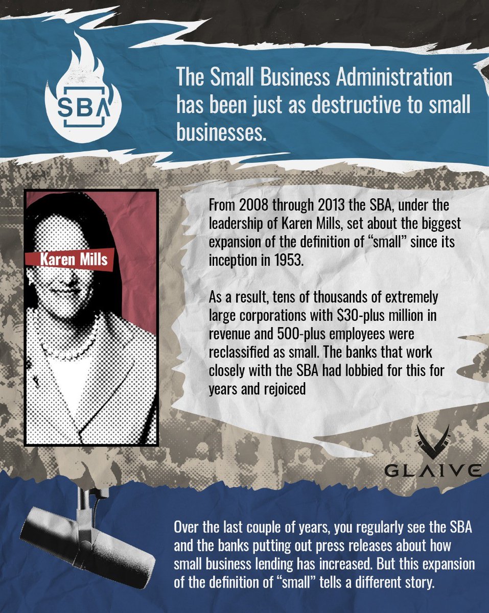 glaivebiz's tweet photo. Post 4 of 4. What is a small business? 

If small business has limited access to cash and the "bigger small businesses" get the majority of it. Where does true "small business" go to grow?

#smallbusiness #smallbusinesssupport #smallbiz #smallbusinesshelp #howtostartabusiness https://t.co/nFN5UNzaX8