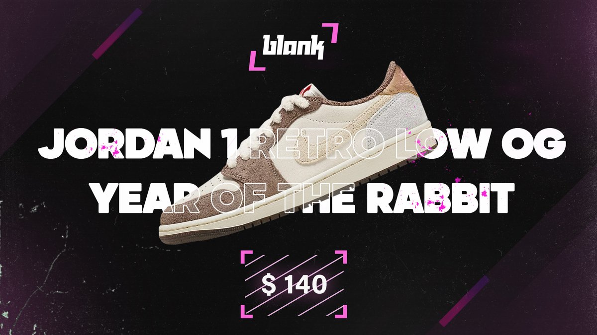 Jordan 1 Retro Low OG Year of the Rabbit 'Sail' Releasing on the 21st of January🥵🔥 Grab your proxies ASAP to cop these beauties, only @BlankProxies 😎 LIKE💖RT♻️FOLLOW✅ = Surprise in DMs😉