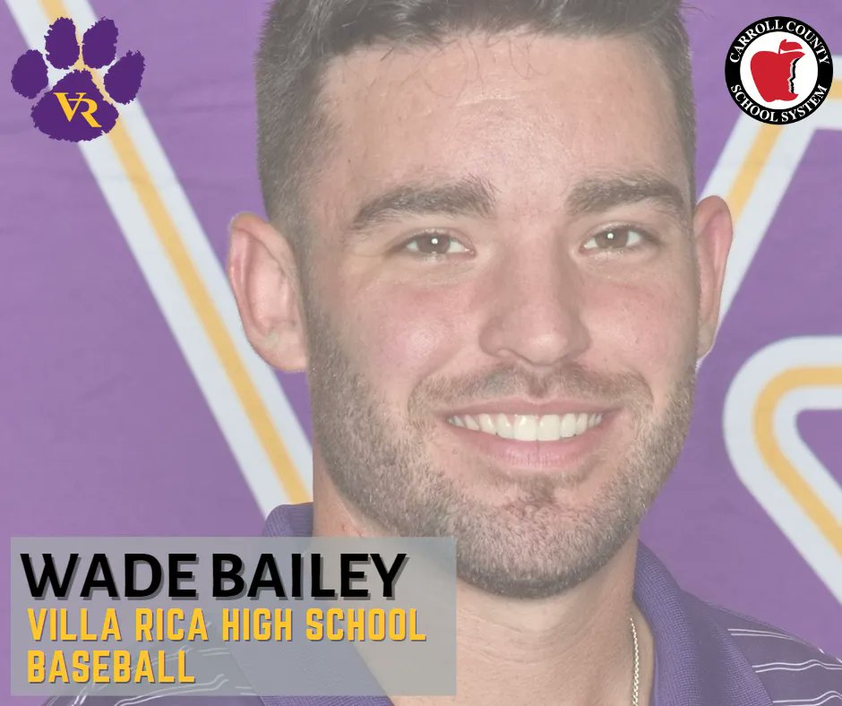 Coach Wade Bailey is a <a href="/VillaRicaHigh/">Villa Rica High School</a> alumni, where he played baseball for 4 years, &amp; went on to play baseball at GT. Bailey has coached baseball at VRHS for 4 years as the Head JV Coach and Varsity Assistant. This season will be Coach Bailey's first year as Head Varsity Coach.