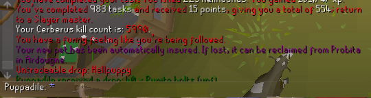 rs_reckless's tweet image. Slayer set is finally done!! Ending kcs Hydra 449kc, Thermy 3,886kc, Sire 3,970kc, Garg 260kc, Kraken 10,245kc and finallly Cerb at 5,990kc