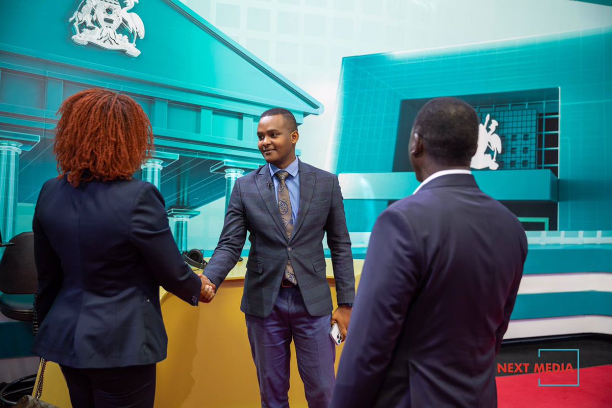 KKariisa's tweet photo. We have had the pleasure of hosting @sylmulinge, the CEO of @MTNUganda, at the Next Media Park this evening. We gave her the #NextMediaTours experience, where she also managed to engage with our people and know more about our products and Transformation journey. (1/4) https://t.co/grfY53nOiX