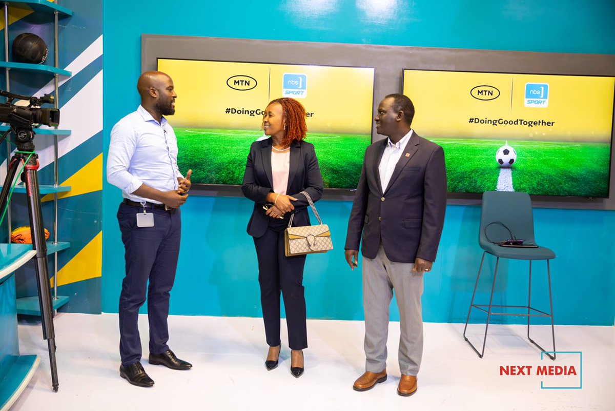 KKariisa's tweet photo. We have had the pleasure of hosting @sylmulinge, the CEO of @MTNUganda, at the Next Media Park this evening. We gave her the #NextMediaTours experience, where she also managed to engage with our people and know more about our products and Transformation journey. (1/4) https://t.co/grfY53nOiX