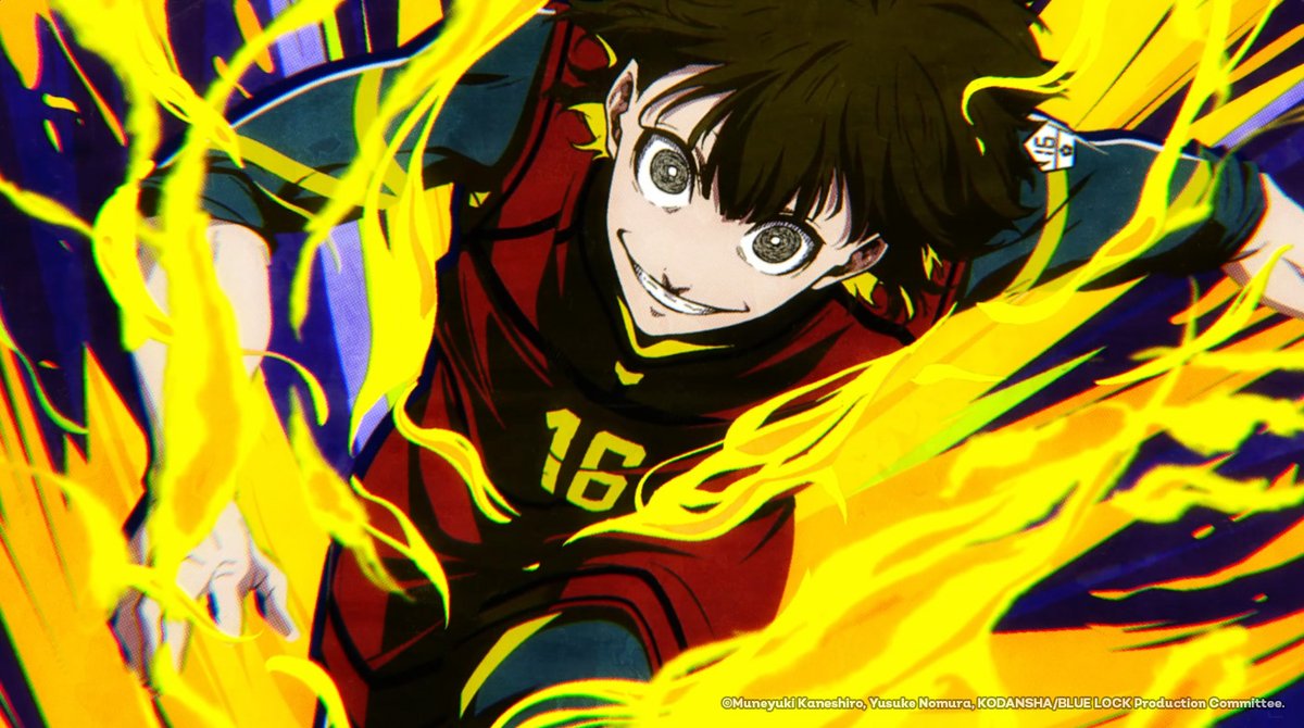 Crunchyroll's tweet photo. Can't stop thinking about the new BLUELOCK opening! 💥 https://t.co/lXTlcY7fRf