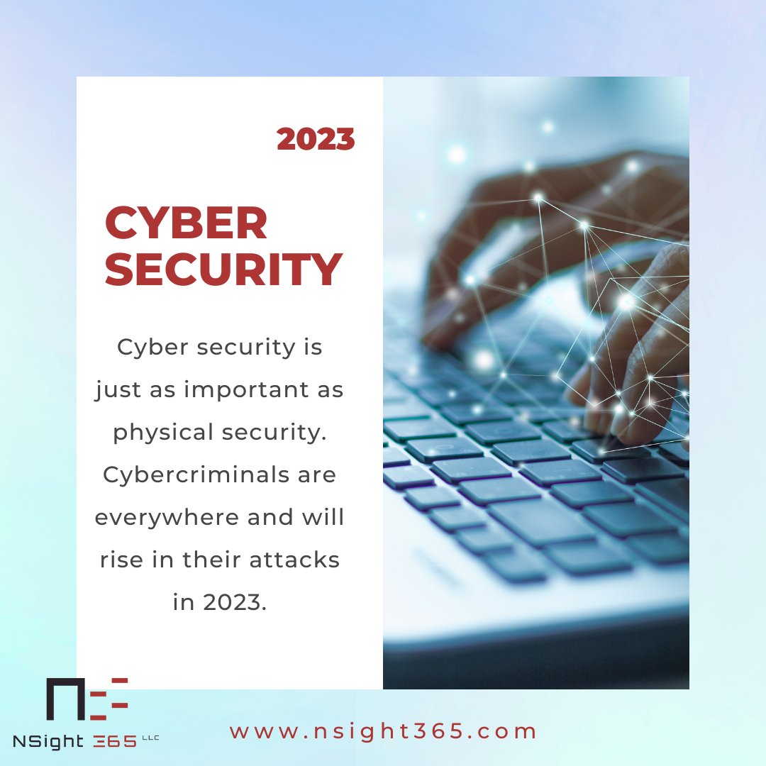 NSight365's tweet photo. Are you and your personal data protected? Is your business data protected? Connect with NSight365 today to receive best Cyber Security for your business. (Link in bio)
.
.
#CyberSecurity #Hackers #NetworkSecurity #CyberCriminal #IT #Tech #NSight365 #Security #Internet https://t.co/trxGdBrLXs
