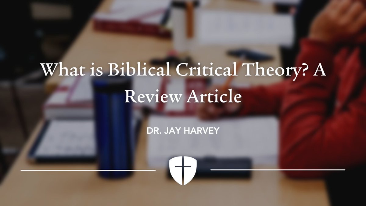 "What is Biblical Critical Theory? A Review Article"

Dr. Jay Harvey of <a href="/RTSNewYork/">RTS New York City</a> examines <a href="/DrChrisWatkin/">Christopher Watkin</a>'s new book.

bit.ly/3X3Ckvx