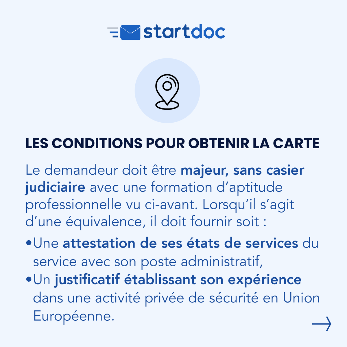 startdocfr's tweet image. GUIDE : Comment obtenir sa carte professionnelle CNAPS (agent privé de #sécurité)? 💡

Retrouvez l'article complet et le formulaire de demande sur ➡️ ow.ly/5Zp150Mh7jQ