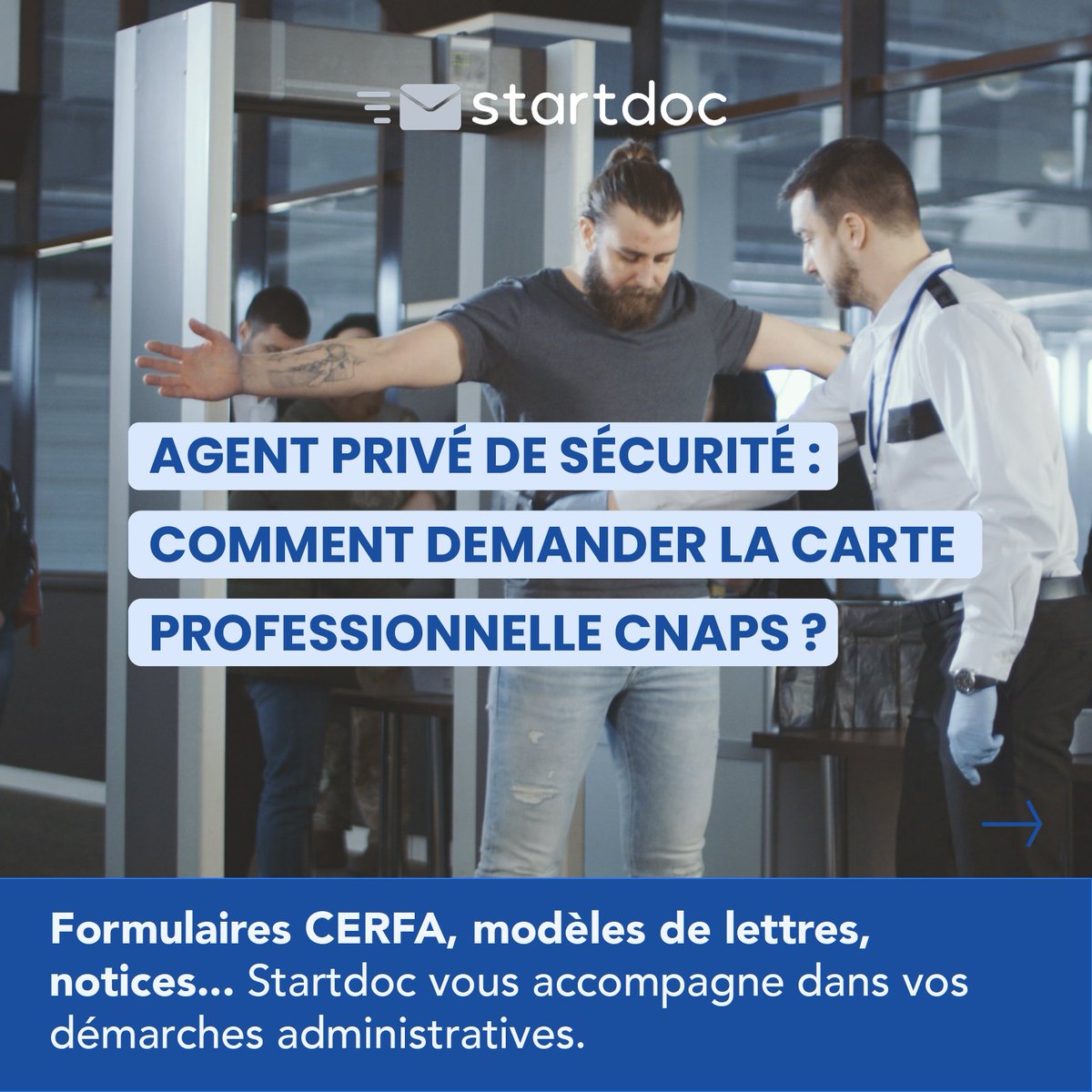 startdocfr's tweet image. GUIDE : Comment obtenir sa carte professionnelle CNAPS (agent privé de #sécurité)? 💡

Retrouvez l'article complet et le formulaire de demande sur ➡️ ow.ly/5Zp150Mh7jQ