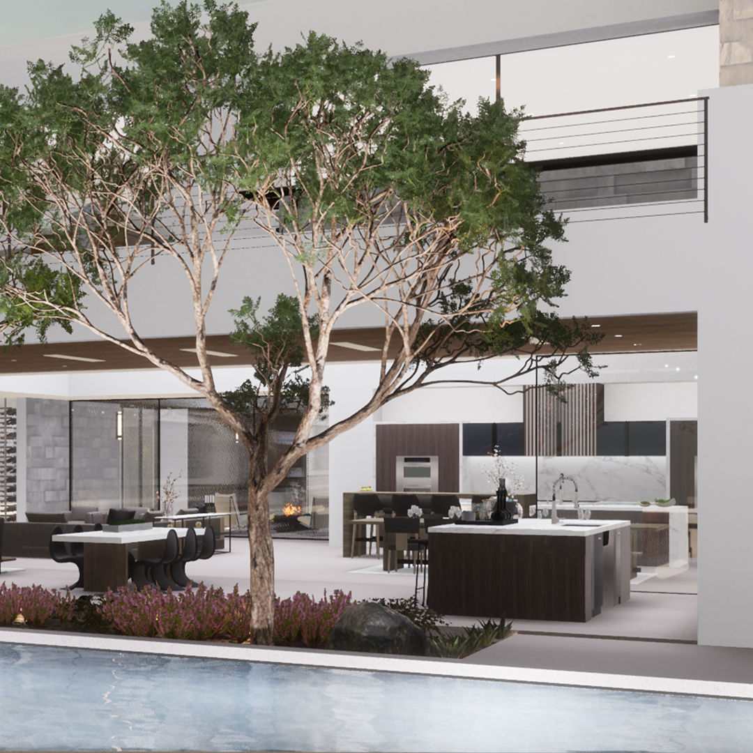 SKSappliances's tweet photo. It wouldn’t be #KBIS2023 without an amazing show home from the National Association of Home Builders. The New American Home is back and Signature Kitchen Suite is proud to be a Platinum Sponsor once again. #TrueToFood #TNAH https://t.co/GJBZRmcEhI